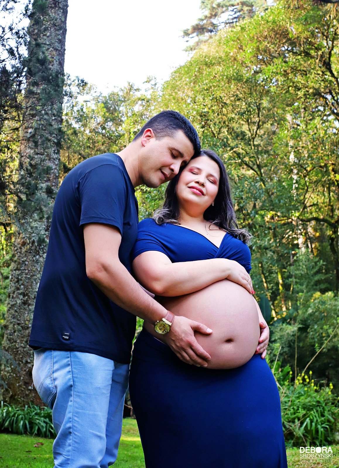 Ensaio fotográfico de gestante ao ar livre. - Foto 1